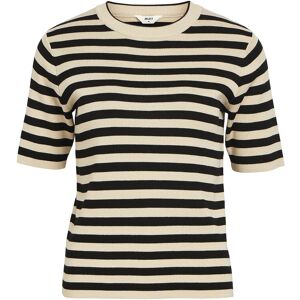 Object Objester S/S New Knit Pullover Noos XS Beige XS Object Objester S/S New Knit Pullover Noos XS Beige XS