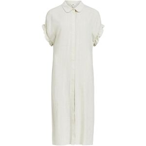Object Objsanne Tiana S/S Dress Noos 34 White 34 Object Objsanne Tiana S/S Dress Noos 34 White 34