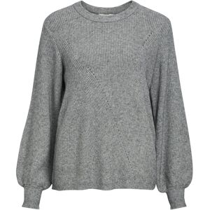 Object Objditte Re L/S Knit Pullover Noos XS Grey XS Object Objditte Re L/S Knit Pullover Noos XS Grey XS
