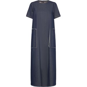 Object Objharlow S/S Long Dress E Div XS Blue XS Object Objharlow S/S Long Dress E Div XS Blue XS