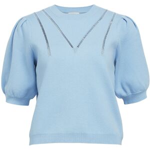 Object Objvari Knit 2/4 Re Knit Pullover 134 M Blue M Object Objvari Knit 2/4 Re Knit Pullover 134 M Blue M