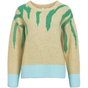 Object Objrabu Knit L/S Re Pullover 134 XS Cream XS Object Objrabu Knit L/S Re Pullover 134 XS Cream XS