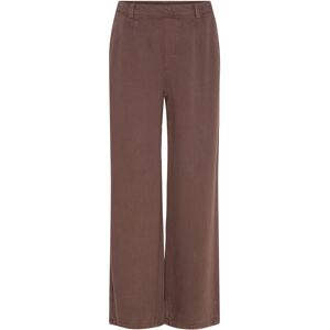 Object Objframe Lisa Wide Mw Pant Noos L Brown L Object Objframe Lisa Wide Mw Pant Noos L Brown L