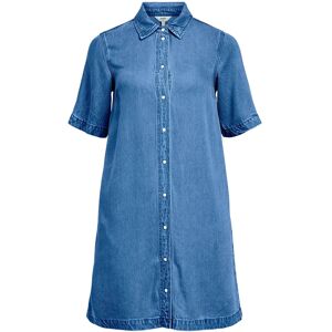 Object Objframe 2/4 Re Denim Dress Noos XS Blue XS Object Objframe 2/4 Re Denim Dress Noos XS Blue XS