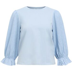 Object Objelia Lo 3/4 Top 137 L Blue L Object Objelia Lo 3/4 Top 137 L Blue L