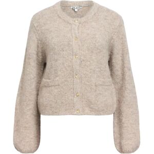 Object Objsaggia Re L/S Knit Cardigan Noos XL Beige XL Object Objsaggia Re L/S Knit Cardigan Noos XL Beige XL