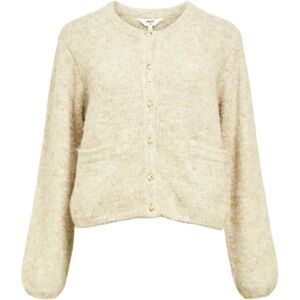 Object Objsaggia Re L/S Knit Cardigan Noos S Cream S Object Objsaggia Re L/S Knit Cardigan Noos S Cream S