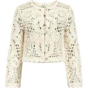 Object Objlizza Knit Reg L/S Cardigan Cc3 S Cream S Object Objlizza Knit Reg L/S Cardigan Cc3 S Cream S