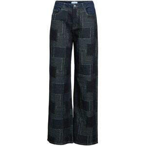 Object Objmoji Wara Dnm Wide Jeans Cc3 S Navy S Object Objmoji Wara Dnm Wide Jeans Cc3 S Navy S