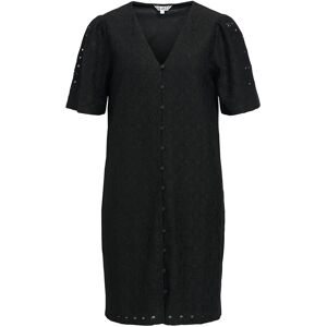 Object Objlaila 2/4 Re V-Neck Dress Noos XL Black XL Object Objlaila 2/4 Re V-Neck Dress Noos XL Black XL