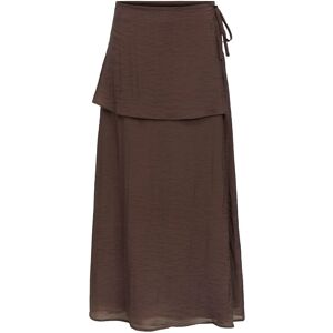 Object Objisora Re Long Apron Skirt E Ss 26 36 Brown 36 Object Objisora Re Long Apron Skirt E Ss 26 36 Brown 36