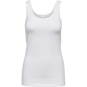ONLY Onllive Love S/L Tank Top Noos L White L ONLY Onllive Love S/L Tank Top Noos L White L