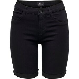 ONLY Onlrain Life Mid Long Dnm Shorts Noos XS Black XS ONLY Onlrain Life Mid Long Dnm Shorts Noos XS Black XS
