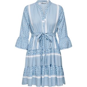 ONLY Onlathena Life 3/4 Short Dress Wvn Noos XS Blue XS ONLY Onlathena Life 3/4 Short Dress Wvn Noos XS Blue XS