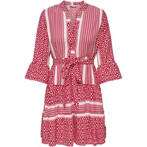 ONLY Onlathena Life 3/4 Short Dress Wvn Noos XS Red XS ONLY Onlathena Life 3/4 Short Dress Wvn Noos XS Red XS