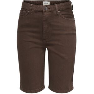 ONLY Onlsonny Hw Wide Dnm Shorts Noos M Brown M ONLY Onlsonny Hw Wide Dnm Shorts Noos M Brown M