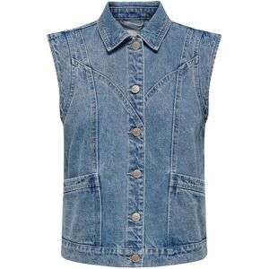 ONLY Onlkennedy Sl Dnm Waistcoat Bj Noos L Blue L ONLY Onlkennedy Sl Dnm Waistcoat Bj Noos L Blue L