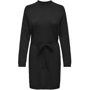 ONLY Onlleva Ls Belt Dress Ex Knt XS Black XS ONLY Onlleva Ls Belt Dress Ex Knt XS Black XS