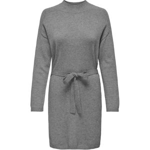 ONLY Onlleva Ls Belt Dress Ex Knt XS Grey XS ONLY Onlleva Ls Belt Dress Ex Knt XS Grey XS