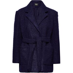 ONLY Onldana Fame Wrap Coat Otw XS Blue XS ONLY Onldana Fame Wrap Coat Otw XS Blue XS