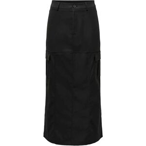 ONLY Onldorothy Hw Long Cargo Skirt Pnt XS Black XS ONLY Onldorothy Hw Long Cargo Skirt Pnt XS Black XS