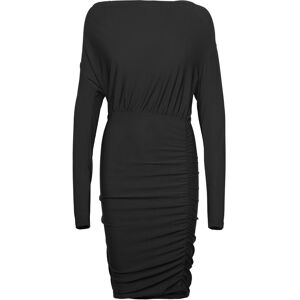 ONLY Onlsansa L/S Waterfall Dress Jrs XS Black XS ONLY Onlsansa L/S Waterfall Dress Jrs XS Black XS