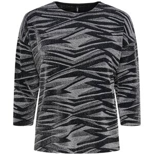 ONLY Onlqueen 3/4 Glitter Top Jrs S Black S ONLY Onlqueen 3/4 Glitter Top Jrs S Black S
