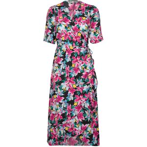 ONLY Onlleah S/S Wrap Midi Dress Ex Ptm XS Pink XS ONLY Onlleah S/S Wrap Midi Dress Ex Ptm XS Pink XS