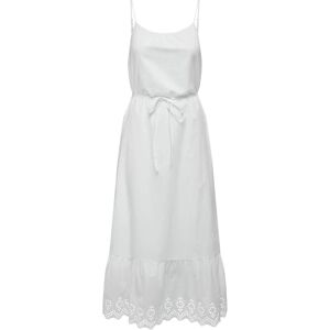 ONLY Onllou Life Emb Strap Ankel Dress Ptm XS White XS ONLY Onllou Life Emb Strap Ankel Dress Ptm XS White XS