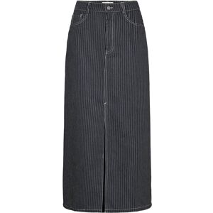 ONLY Onlmerle Hw Lon Slit Stripe Skirt Cc Pnt XS Navy XS ONLY Onlmerle Hw Lon Slit Stripe Skirt Cc Pnt XS Navy XS