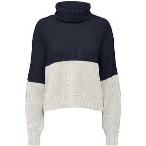 ONLY Onlbibba Ls Rollneck Cc Knt L Navy L ONLY Onlbibba Ls Rollneck Cc Knt L Navy L