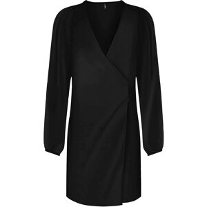 ONLY Onlalma Life Vis L/S Gina Dress Solid M Black M ONLY Onlalma Life Vis L/S Gina Dress Solid M Black M