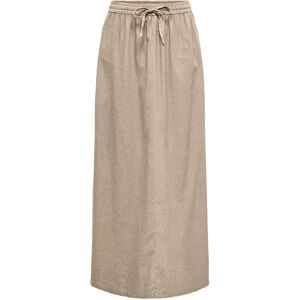 ONLY Onlcaro Hw Linen Bl Long Skirt Cc Pnt S Beige S ONLY Onlcaro Hw Linen Bl Long Skirt Cc Pnt S Beige S