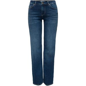ONLY Onlblush Mid Straight Dnm Tai021 Noos XS x 32 Blue XS x 32 ONLY Onlblush Mid Straight Dnm Tai021 Noos XS x 32 Blue XS x 32