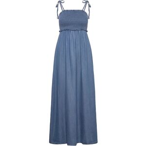 ONLY Onlcharis Life Smock Maxi Dress Wvn XS Blue XS ONLY Onlcharis Life Smock Maxi Dress Wvn XS Blue XS
