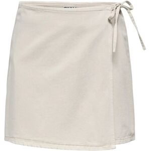 ONLY Onlnoelle-Silla Wrap Skirt Cc Pnt S Beige S ONLY Onlnoelle-Silla Wrap Skirt Cc Pnt S Beige S