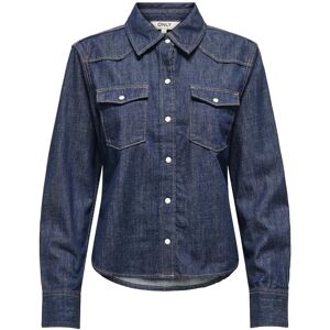 ONLY Onlcharlize Ls Dnm Shirt Akm Noos XS Navy XS ONLY Onlcharlize Ls Dnm Shirt Akm Noos XS Navy XS