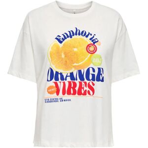 ONLY Onlbolette S/S Top Box Cc Jrs S Cream S ONLY Onlbolette S/S Top Box Cc Jrs S Cream S