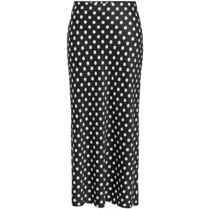 ONLY Onllydia Long Satin Skirt Wvn XS Black XS ONLY Onllydia Long Satin Skirt Wvn XS Black XS