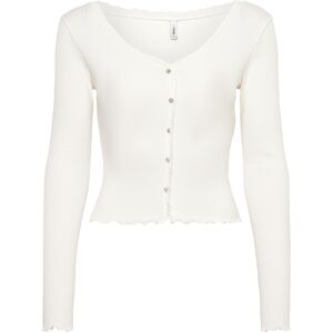 ONLY Onllaila L/S Button Top Mix Box Jrs Noos XS Cream XS ONLY Onllaila L/S Button Top Mix Box Jrs Noos XS Cream XS