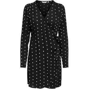 ONLY Onlkeshav L/S V-Neck Wrap Dress Wvn L Black L ONLY Onlkeshav L/S V-Neck Wrap Dress Wvn L Black L