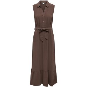ONLY Onlsiesta Lin Sl Belt Dress Pnt Noos XS Brown XS ONLY Onlsiesta Lin Sl Belt Dress Pnt Noos XS Brown XS
