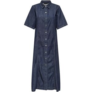 ONLY Onlruna Ss Midi Dress Rinse Dnm Akm Cs XS Navy XS ONLY Onlruna Ss Midi Dress Rinse Dnm Akm Cs XS Navy XS