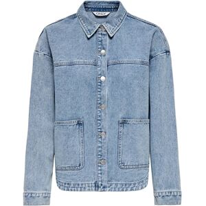ONLY Onllara Ls Dnm Shacket Gua Noos M Blue M ONLY Onllara Ls Dnm Shacket Gua Noos M Blue M