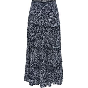 ONLY Onlfernanda Life Layred Long Skirt Noos XS Navy XS ONLY Onlfernanda Life Layred Long Skirt Noos XS Navy XS