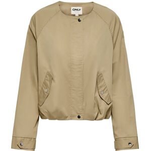 ONLY Onlfaye L/S Bomber Jacket Pnt XS Beige XS ONLY Onlfaye L/S Bomber Jacket Pnt XS Beige XS