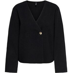 ONLY Onljing Ls Vneck One Button Cardi Ex Knt S Black S ONLY Onljing Ls Vneck One Button Cardi Ex Knt S Black S