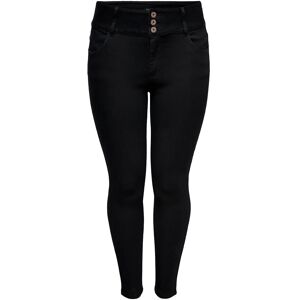ONLY Carmakoma Caranna Life Hw Sk Ank Jeans Black Noos 46 x 34 Black 46 x 34 ONLY Carmakoma Caranna Life Hw Sk Ank Jeans Black Noos 46 x 34 Black 46 x 34