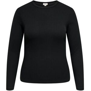 ONLY Carmakoma Carval L/S O-Neck Top Jrs Noos 50-52 Black 50-52 ONLY Carmakoma Carval L/S O-Neck Top Jrs Noos 50-52 Black 50-52