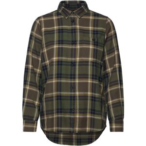 Peak Performance W Cotton Flannel Shirt XS Khaki XS Peak Performance W Cotton Flannel Shirt XS Khaki XS
